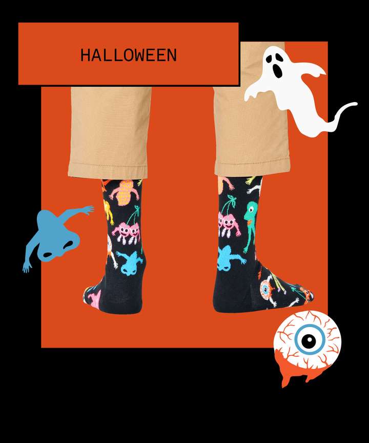 Trick or Treat Your Feet with These Creative Halloween Sock Ideas